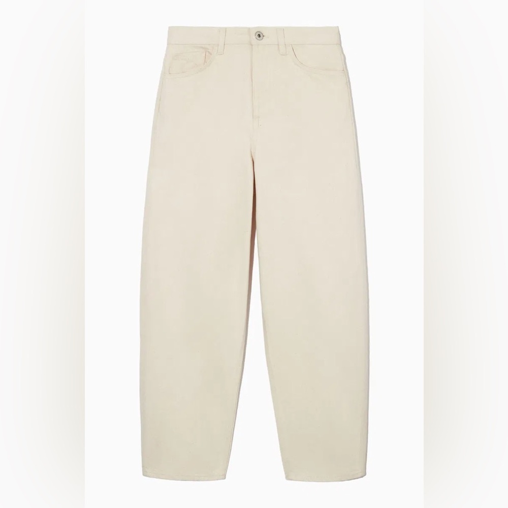 COS Tapered High-rise jeans | Beige color | FREE SHIPPING!